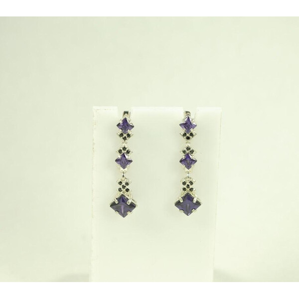 

Серьги высокие Maxi Silver 8221