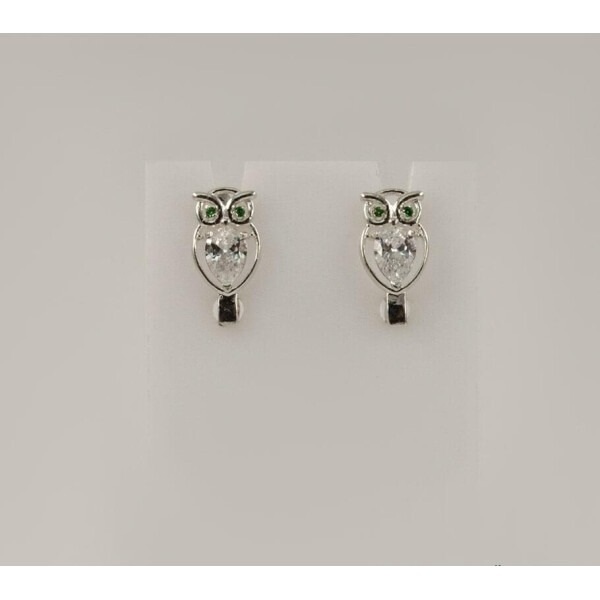 

Серьги совы Maxi Silver 8099
