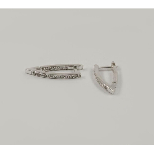 

Сережки прищепки Maxi Silver 8098