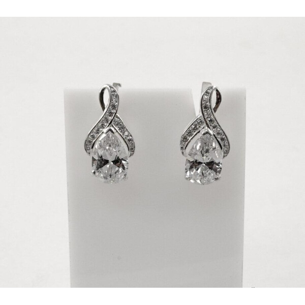 

Сережки капли Maxi Silver 8004