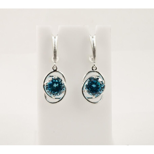 

Сережки висюльки Maxi Silver 7950