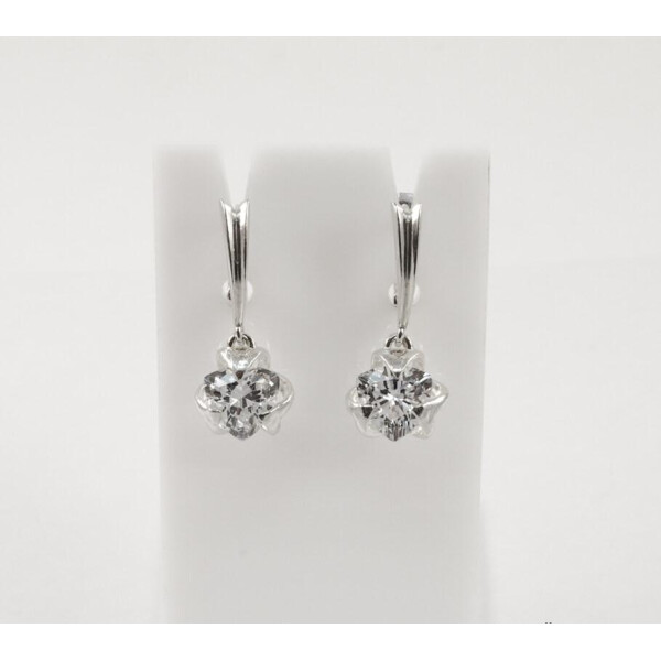 

Серьги триллион Maxi Silver 7937