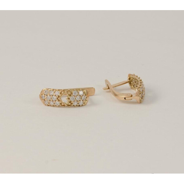 

Серьги в форме сердца Maxi Silver 7605