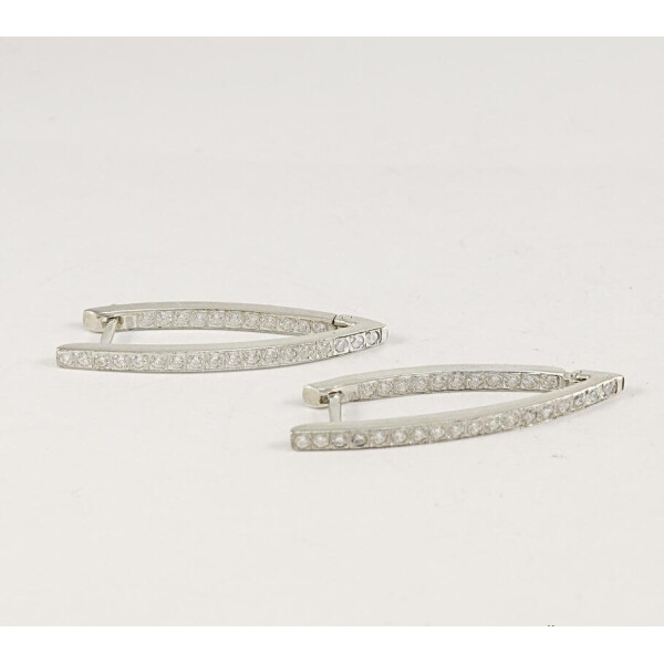 

Серьги треугольники Maxi Silver 7133