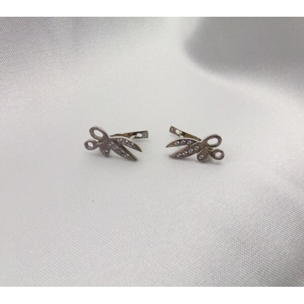 

Серьги ножницы Maxi Silver 5186