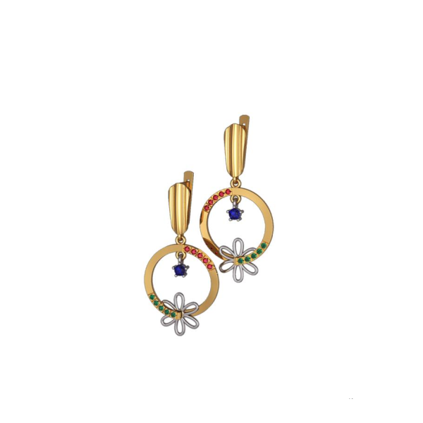 

Серьги Maxi Silver 3988