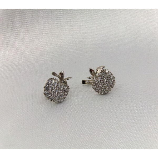 

Серьги яблоко Maxi Silver 3740
