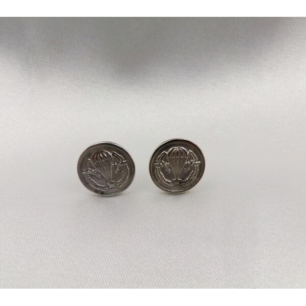 

Запонки вдв Maxi Silver 5465