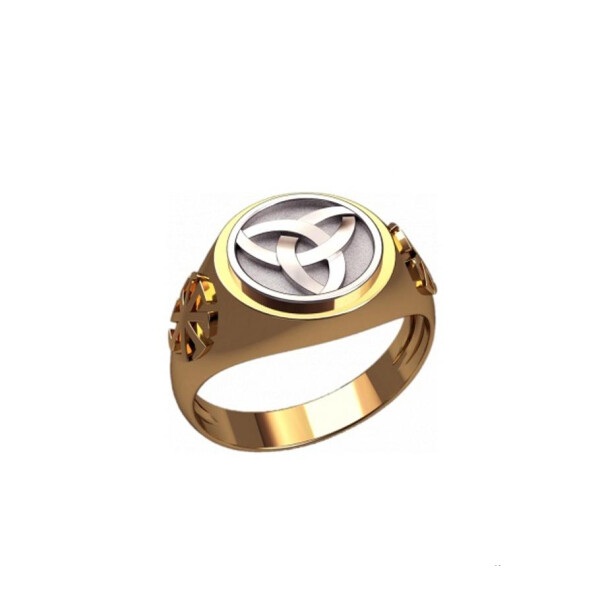 

Печатка триглав Maxi Silver 6653 SE, размер 17.5