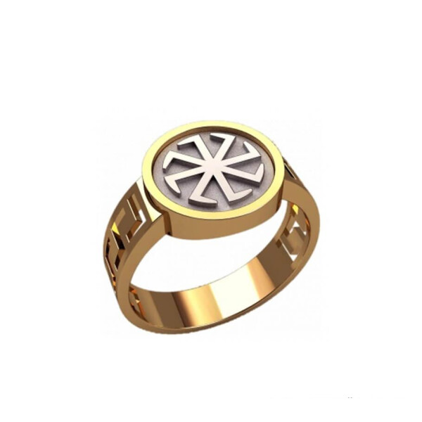 

Мужское колечко колядник Maxi Silver 6637 SE, размер 15.5