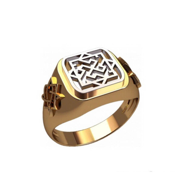 

Мужское кольцо валькирия Maxi Silver 6631 SE, размер 21.5