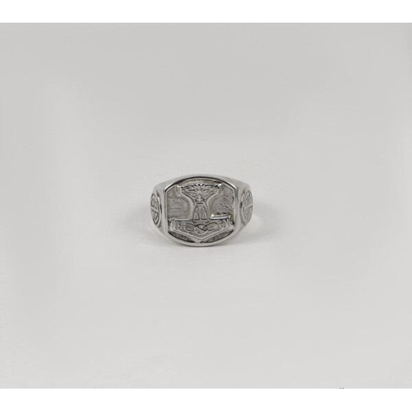 

Кольцо молот Тора Maxi Silver 6627 SE, размер 20