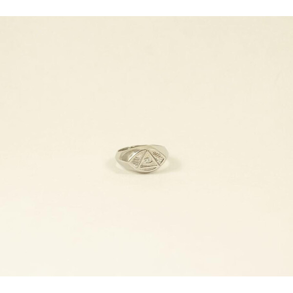 

Кольцо Всевидящее око Maxi Silver 6514 SE, размер 16