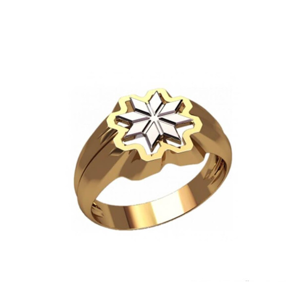 

Колечко оберег алатырь Maxi Silver 6485 SE, размер 21.5