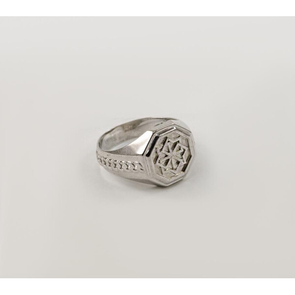 

Кольцо оберег молвинец Maxi Silver 6453 SE, размер 17.5