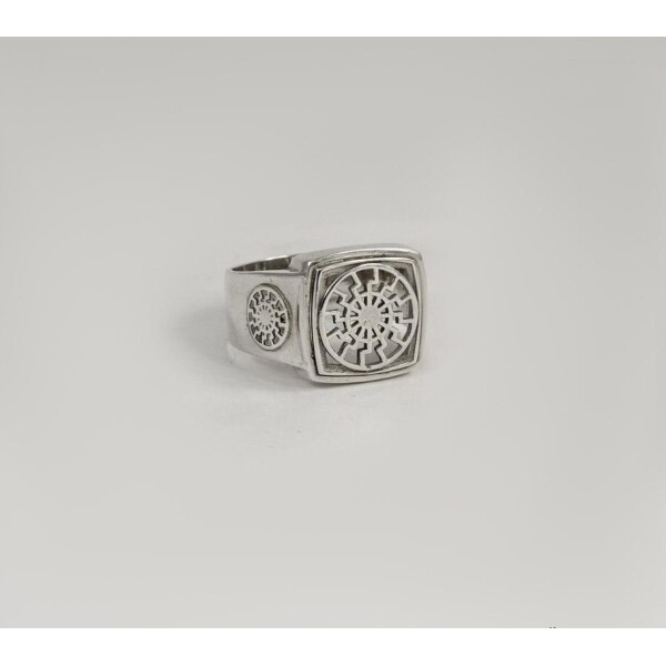 

Кольцо черное солнце Maxi Silver 6428 SE, размер 16