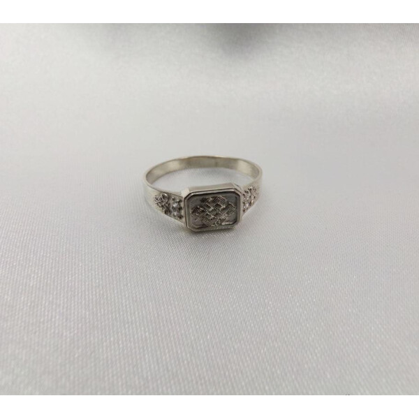 

Кольцо узел долголетия Maxi Silver 2680 SE, размер 19