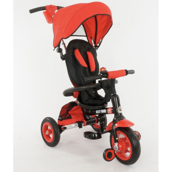 

Велосипед Best Trike трехколесный с надувными колесами, красный - 179373