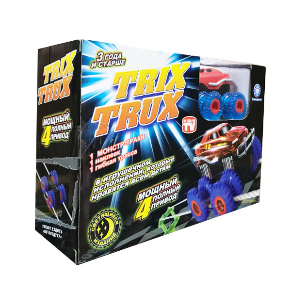 

Машинка монстр-траки Trix Trux (3 детали) YG15