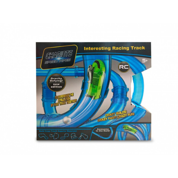 

Автотрек трубопроводные гонки Chariots Speed Pipes 37 деталей R131942