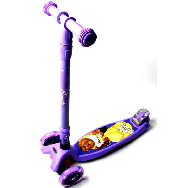 

Самокат Scooter Maxi Scooter Disney Beauty Beast с наклоном руля и складной