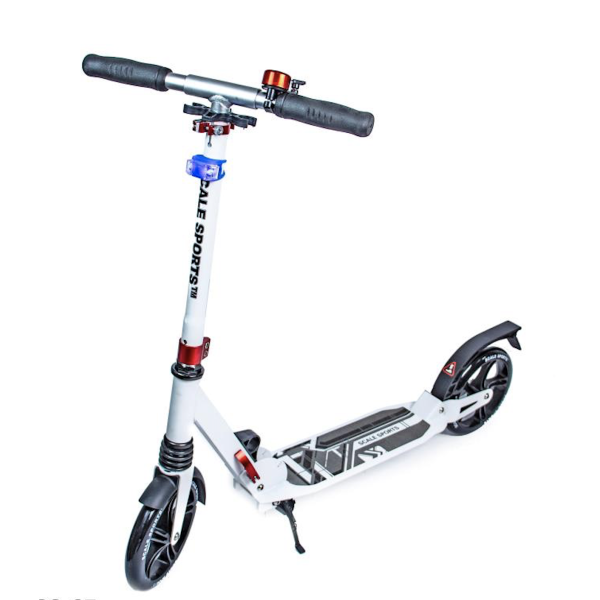 

Самокат двухколесный Scale Sports SS-07. White. Led-фонарик!