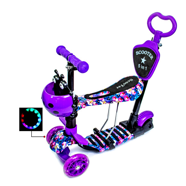 

Самокат Scooter 5in1 "Орхидея"