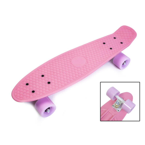 

Penny Board "Pastel Series" Нежно-розовый цвет.