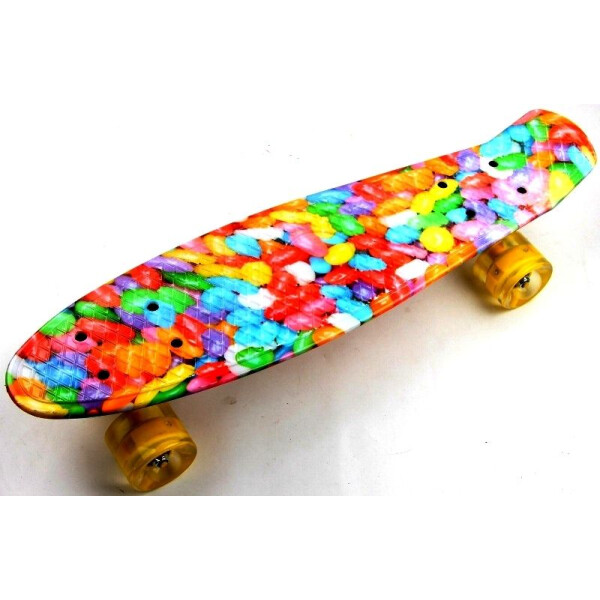 

Пенни борд Penny Board "Caramel" Светящиеся колеса