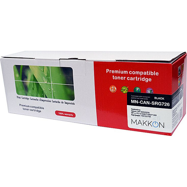 

Картридж Makkon Canon 726/HP LJ CE278A (SRG726) 2.1k (MN-CAN-SRG726)