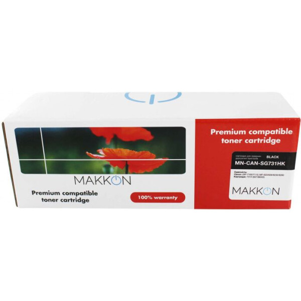 

Makkon Canon 731H (SRG731K) 2.4k black (MN-CAN-SG731HK)