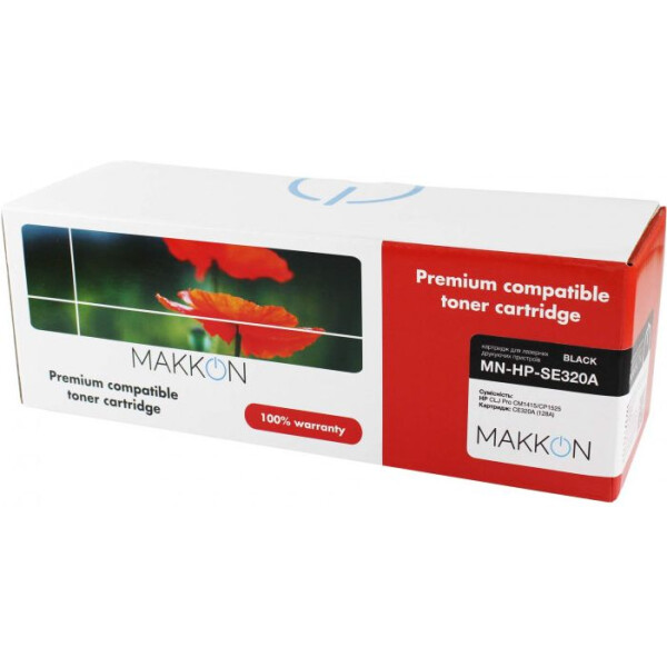 

Makkon HP CLJP CE320A (128A) (SE320A) 2k black (MN-HP-SE320A)