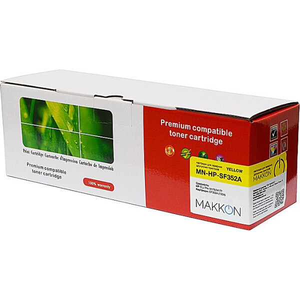 

Makkon HP CLJP СF352A (130A) (SF352A) 1k yellow (MN-HP-SF352A)