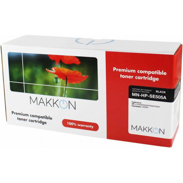 

Makkon HP LJ CE505A (SE505A) 2.3k (MN-HP-SE505A)