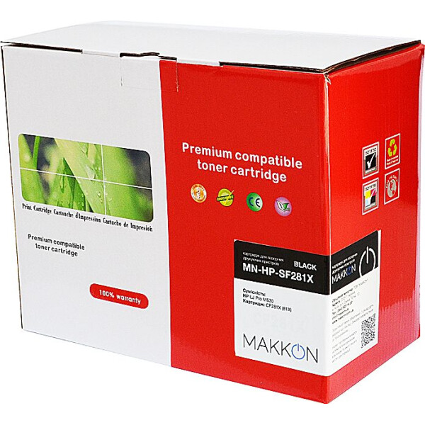 

Makkon HP LJP CF281X (81X) (SF281X) 25k (MN-HP-SF281X)