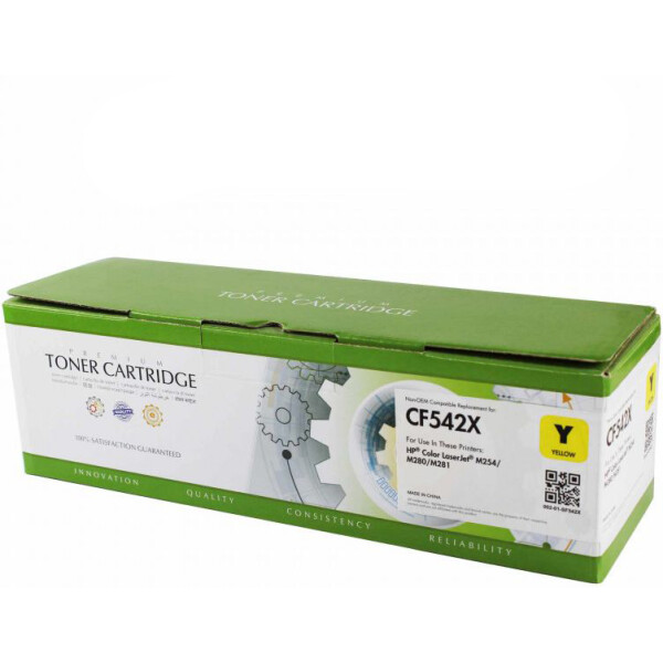 

Static Control HP CLJP CF542X (203X) 2.5k yellow (002-01-SF542X)