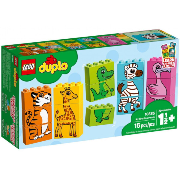 

Конструктор LEGO DUPLO Мой первый пазл 15 деталей (10885)