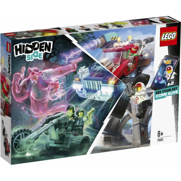 

Конструктор LEGO Hidden Side Трюковый грузовик Эль-Фуэго 428 деталей (70421)