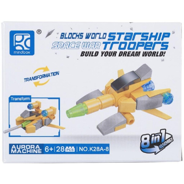 

Конструктор Mindbox STARSHIP TROOPERS в ассорт (K28A)