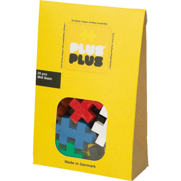 

Конструктор Plus-Plus Midi Обычный 20 деталей (PP-3202)