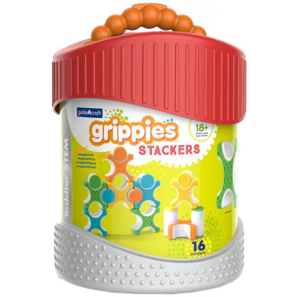

Конструктор Guidecraft Grippies Stackers, 16 деталей (G8313)