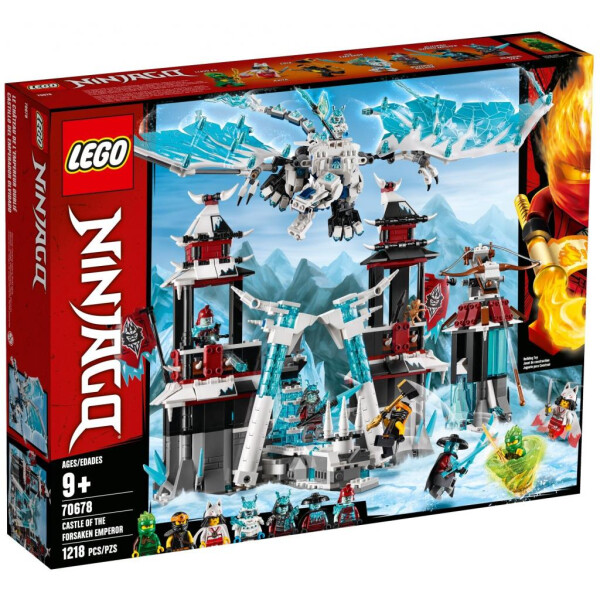 

Конструктор LEGO Ninjago Замок проклятого императора 1218 деталей (70678)