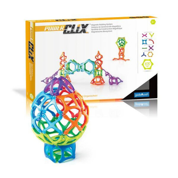 

Конструктор Guidecraft PowerClix Organics 100 деталей (G9433)