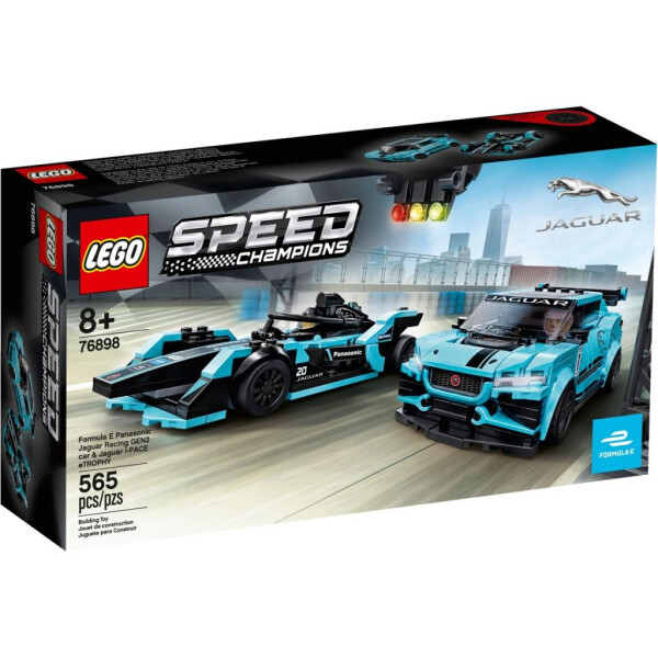 

Конструктор LEGO Formula E Panasonic Jaguar Racing GEN2 car & Jaguar I-PACE (76898)