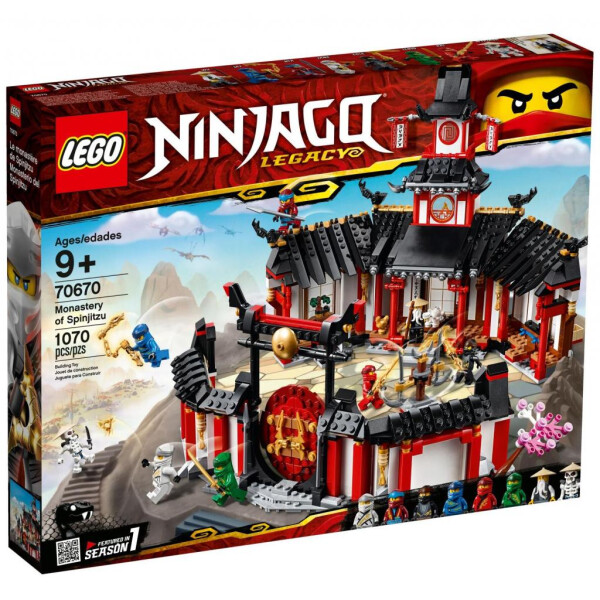 

Конструктор LEGO NINJAGO Монастырь Кружитцу 1070 деталей (70670)