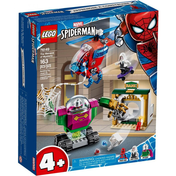 

Конструктор LEGO Super Heroes Marvel Comics Угрозы Мистерио 163 детали (76149)