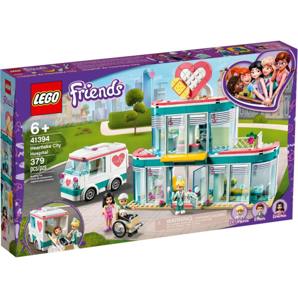 

Конструктор LEGO Friends Городская больница Хартлейк Сити 379 деталей (41394)