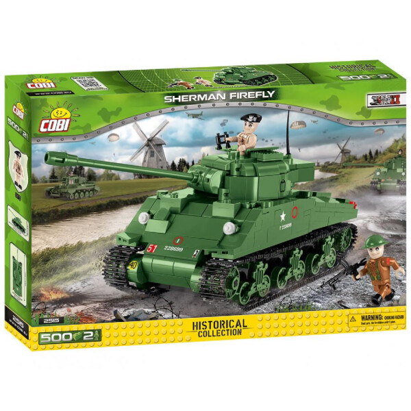 

Конструктор Cobi Танк Шерман Файрфлай 500 деталей (COBI-2515)