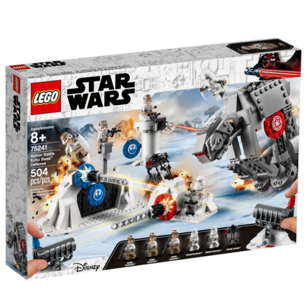

Конструктор LEGO Star Wars Защита базы Эхо 504 детали (75241)