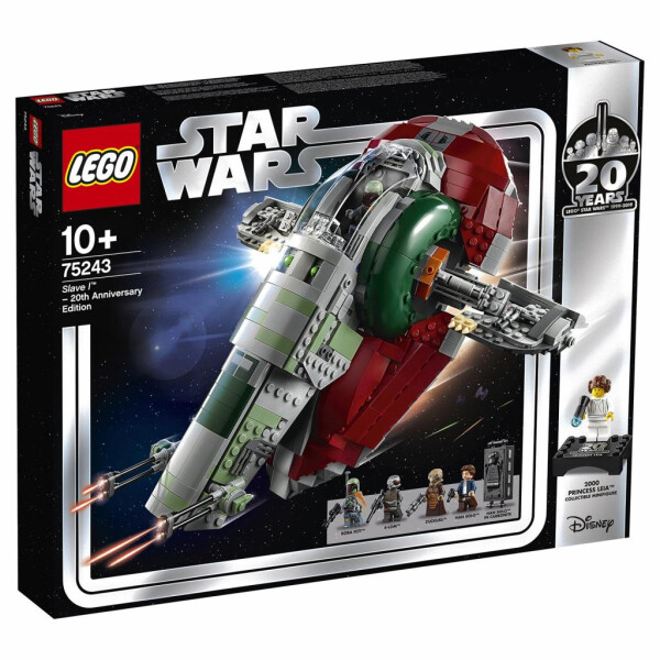 

Конструктор LEGO Star Wars Раб I: выпуск к 20-летнему юбилею 1007 деталей (75243)